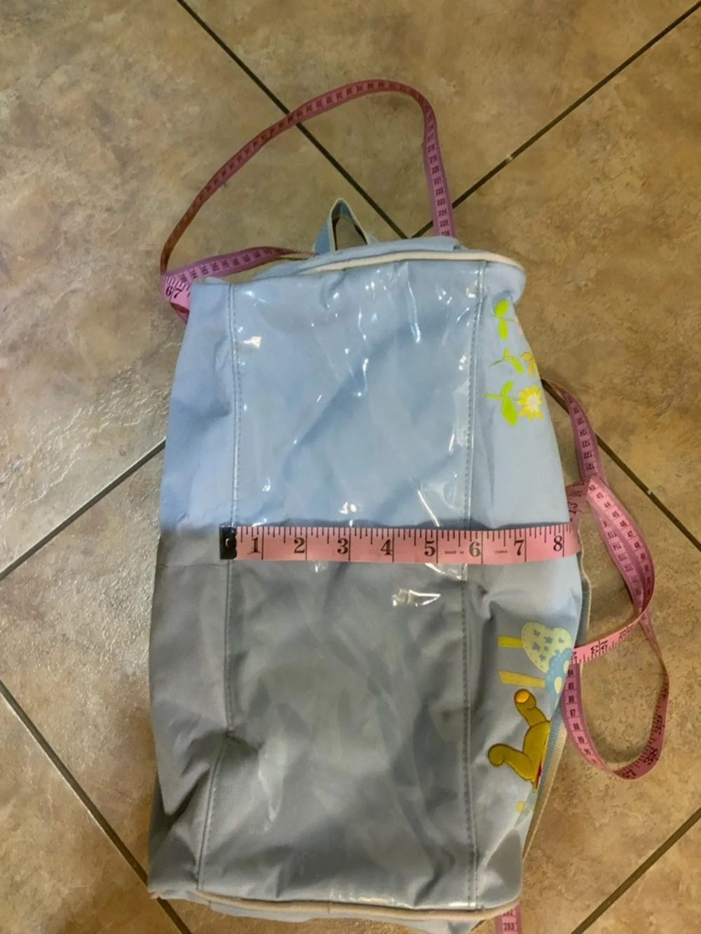 Vintage rare Winnie the Pooh diaper/ duffel bag - Picture 10 of 13